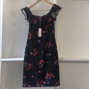 Off the Shoulder Black Bodycon Dress